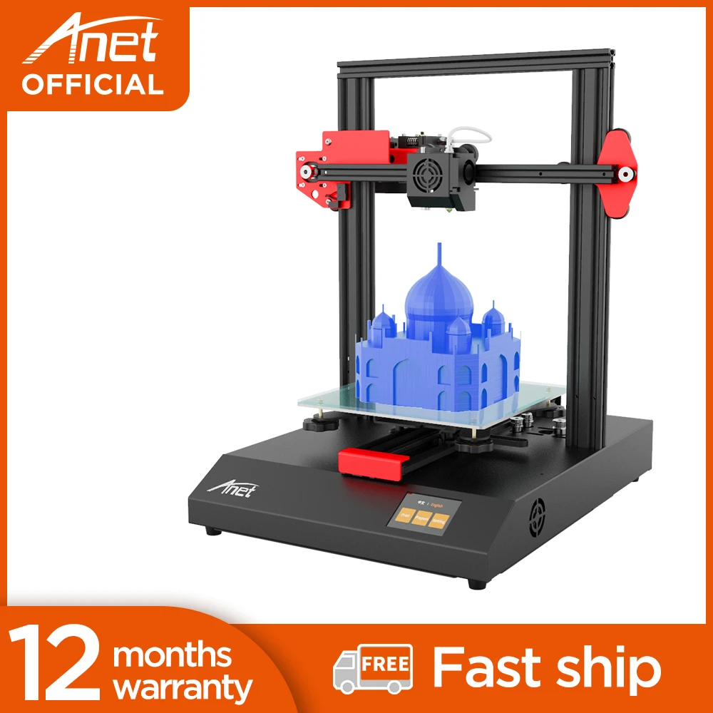 3D принтер Anet ET4 модуль с металлической рамой в сборе автоматическим