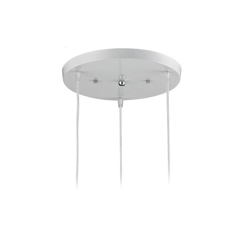circle 300mm white B Подвесной светильник потолочный базовый круг и прямоугольный 3/4/5/6 отверстий на потолке основание для светильника для люстры - Цвет: circle 300mm white B