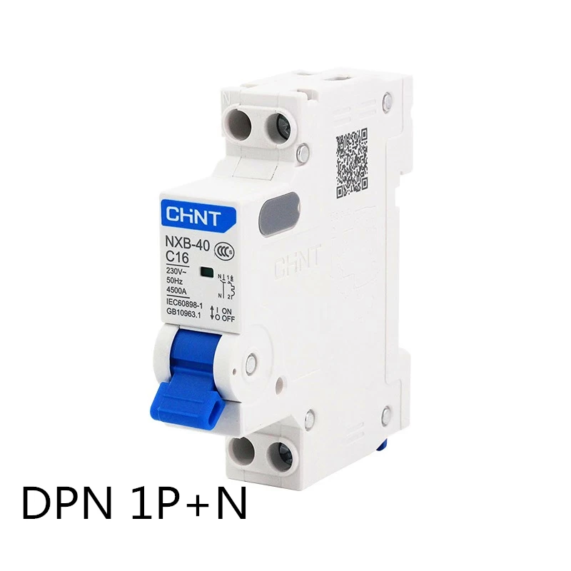 Chint NXB-40 электрические гибкие трубы фитинг интерьер flex 1 p+ n 6a 10a 16a 20a 25a 32a 40a 220 v 230 v 50 hz diminuto disjuntor mcb Ново dz267