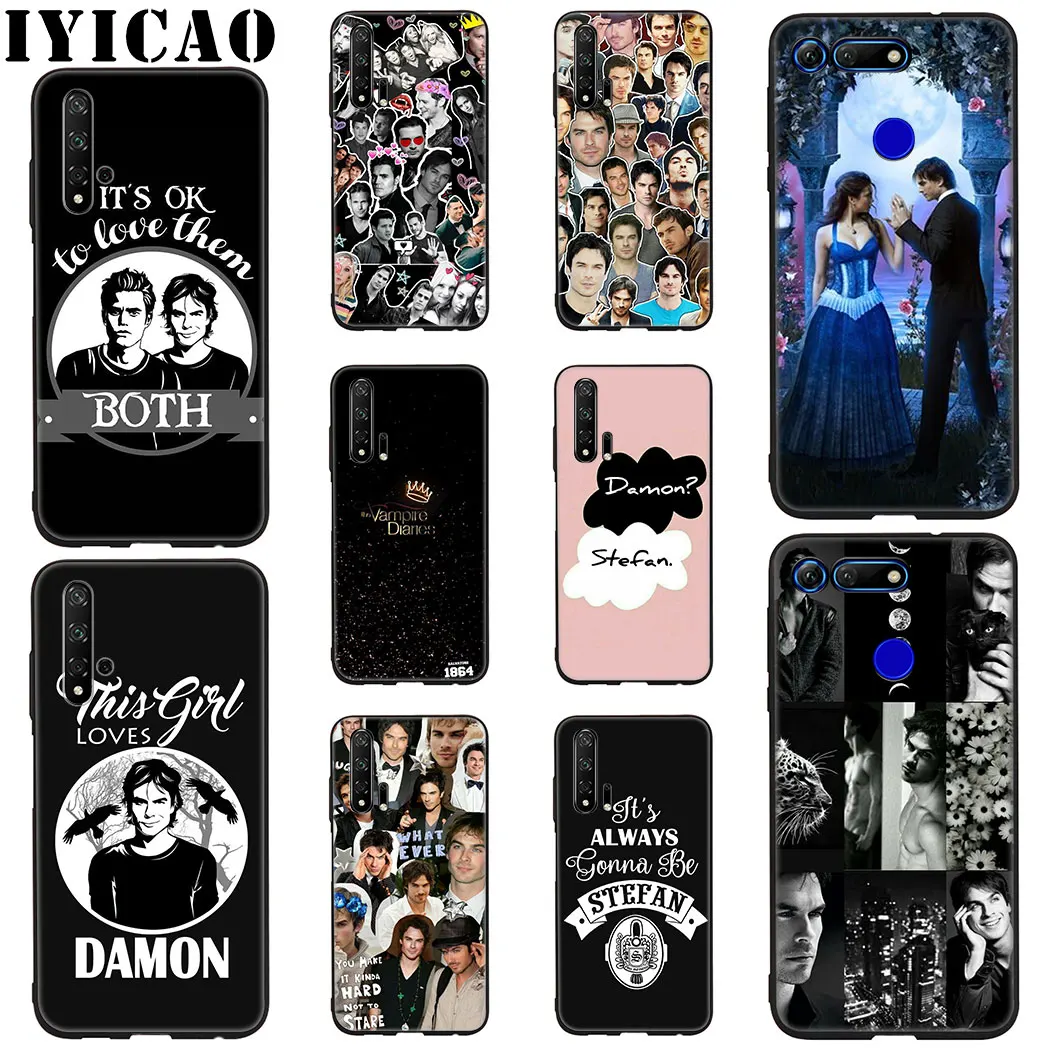 Мягкий силиконовый чехол Дневники вампира IYICAO для Honor View 20 8C 8X 8 9 10 Lite 6A 7C 7X 7A 9X Pro Note