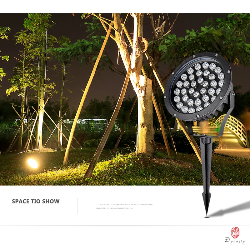 Светодиодный уличный прожектор настенное освещение для сада ландшафта травы