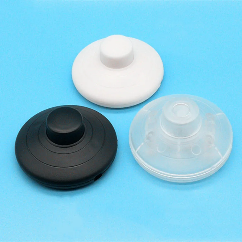 

Foot Switch Landing On/Off Halfway Round Reset Button Pedal Switch for LED Lamp