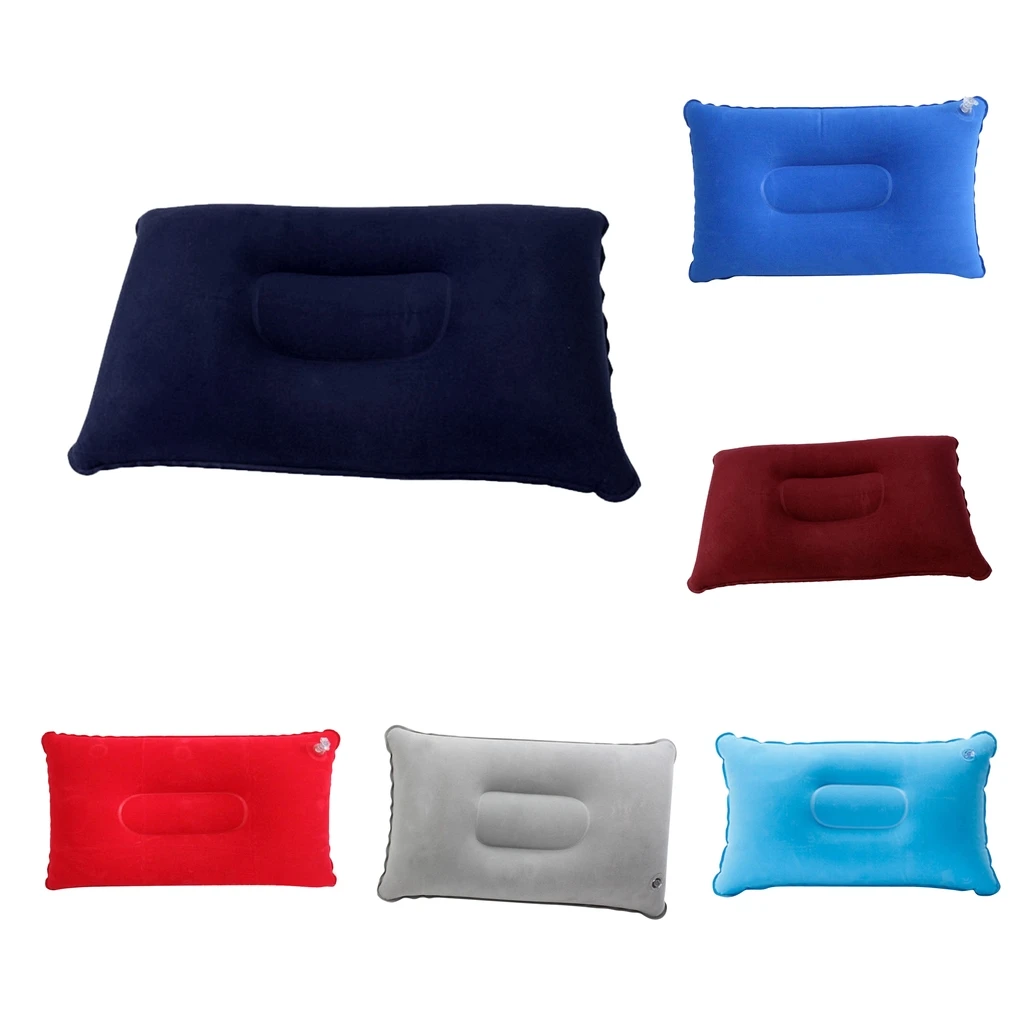 Уличная надувная дорожная подушка воздушная для кемпинга удобная компактная