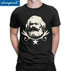 Футболки с изображением социалистического Карла Маркса и Красной Звезды, мужские футболки с изображением коммунизма, социализма, 100% хлопковые футболки, размеры до 6XL
