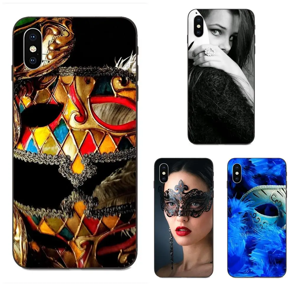 Маскарадная пром-маска TPU для мобильного телефона Galaxy A3 A5 A6 A6s A7 A8 A9 A10 A20E A30 A40 A50 A60 A70 A80 A90 Plus 2018 и выше.