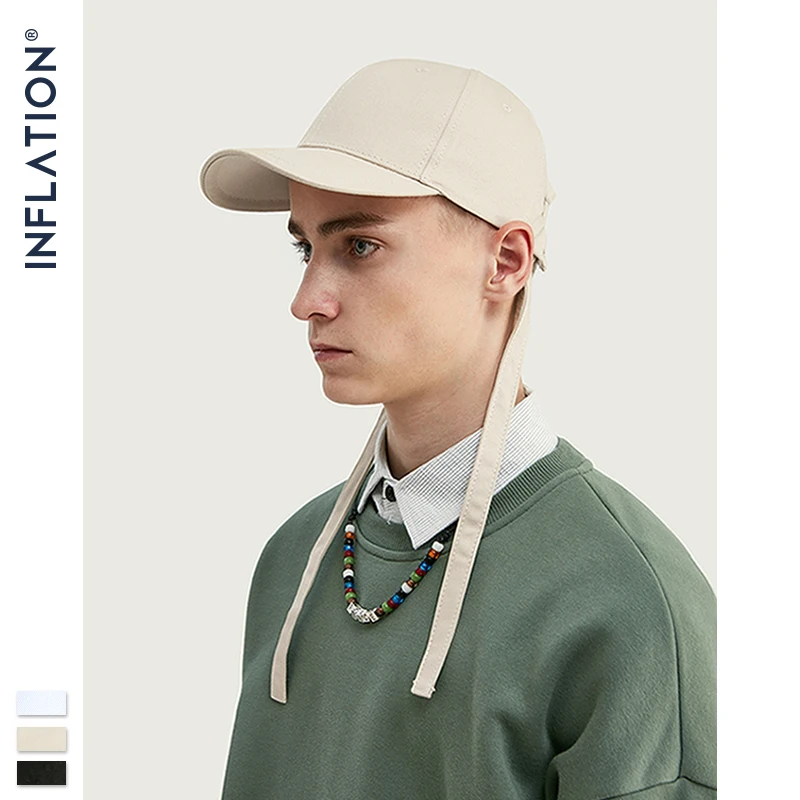 Инфляция длинная крышка ремня Хип хоп шляпа Регулируемая бейсбольная