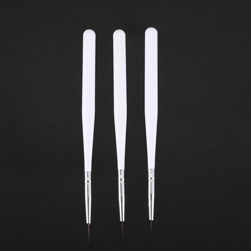 Set 6Pcs/Pack Fine Drawing Striping Liner Design Tips Nail Art Pen Brushes Brush Salon DIY Gel UV Tool Manicure | Красота и здоровье