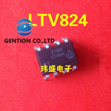 

10PCS LTV824 PC824 A824 light coupling EL824 DIP-8 straight in stock 100% new and original