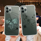 Дорожные мягкие чехлы из ТПУ с картой мира для телефона iPhone 12 Pro XS Max XR 7 8 Plus 6S, чехол с самолетом для iPhone 11 SE2020