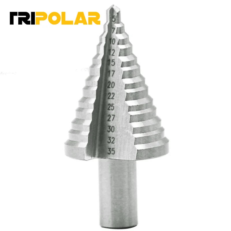 

Ступенчатое сверло 5-35 мм, 1 шт., для металла, быстрорежущей стали, дерева, для установки кабелей, промышленное сверло из быстрорежущей стали
