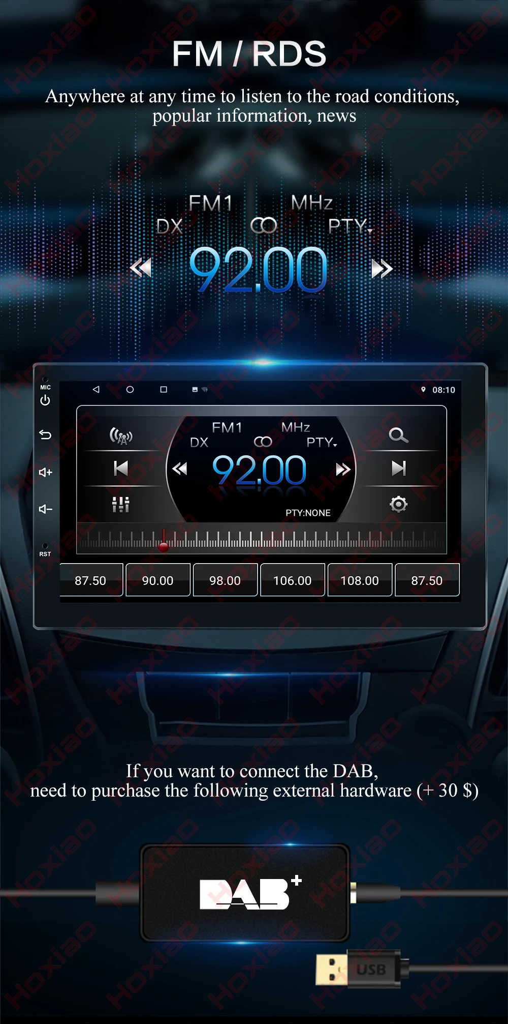 2 din автомагнитола 7 дюймов Android система плеер для Toyota Nissan VW 1 din Авто радио GPS навигация