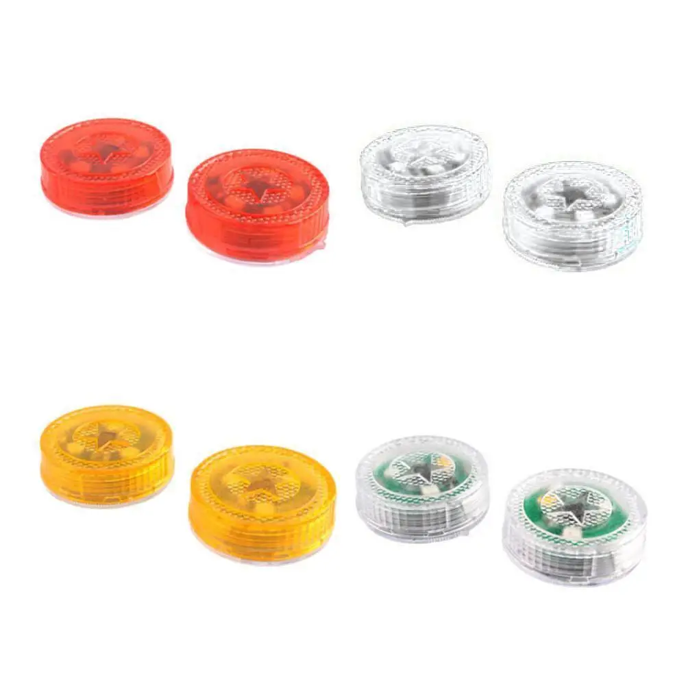 

4pcs Wireless LED Car Door Warning Light Magnet Decorative Indicator Opened Safe Avoid Crash Strobe Flash Signal Parking Lights