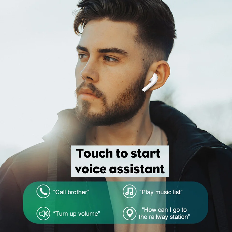 NEW i90000 Pro TWS Wireless Earphones Air2 Super Bass Bluetooth Hifi Earphone Earbuds Excellent sound HD Mic PK i10 i9000 | Электроника