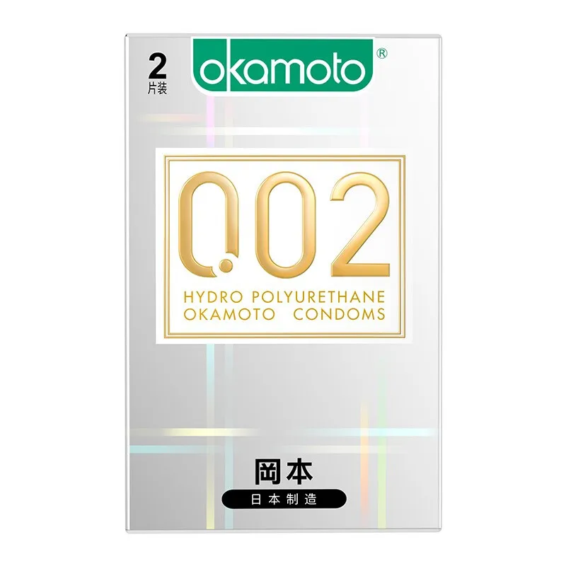 Оригинальный гидрополиуретановый презерватив Okamoto Zero Two 002 интимные товары