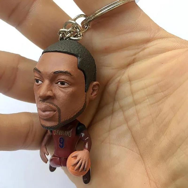 Новая мини кукла NBA Коби/Джеймс/Вэйд/Алфавит/Энтони/Карри/Дюрант/кукольный брелок
