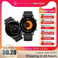 haylou rs3 ls04 smart watch smartwatch 1 2 inch amoled screen gps 5atm waterproof heart rate monitor sport android ios
