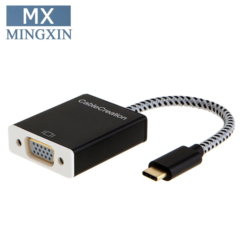 Переходник CableCreation с USB Type C на VGA адаптер совместим MacBook Pro | Электроника