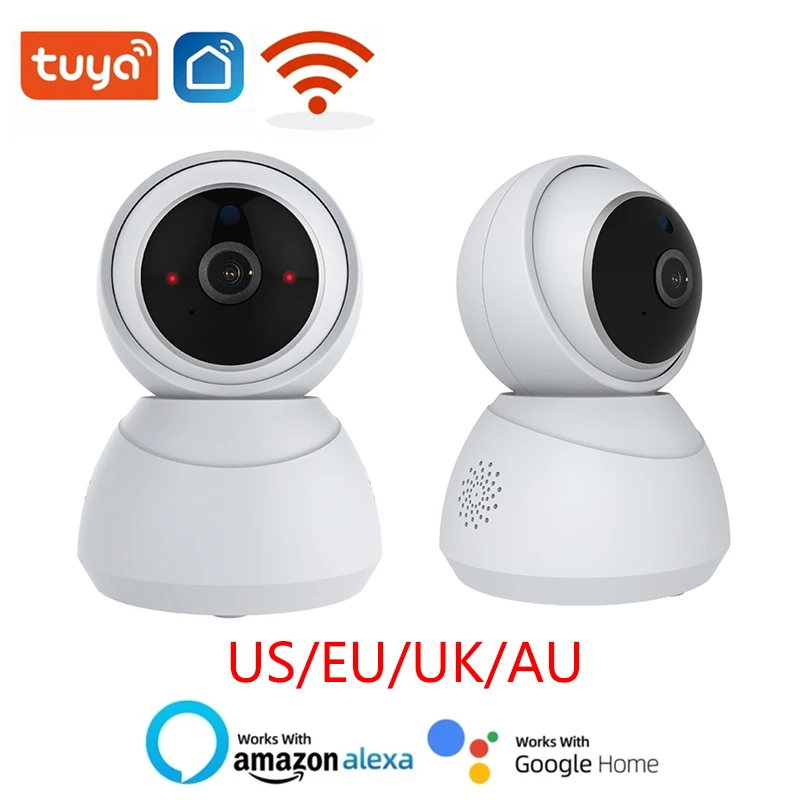 

Smart Tuya Smart Life 1080P IP Camera Wireless WiFi Camera Security Surveillance CCTV Camera Baby Moniter Alexa Google Home