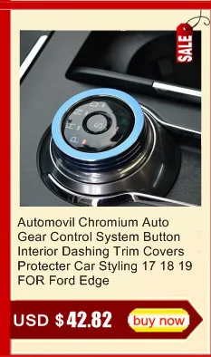 Automovil хром тело окна крыло зеркало наружные высококачественные части автомобиля Стайлинг 09 10 11 12 13 14 15 16 17 18 для Ford Edge