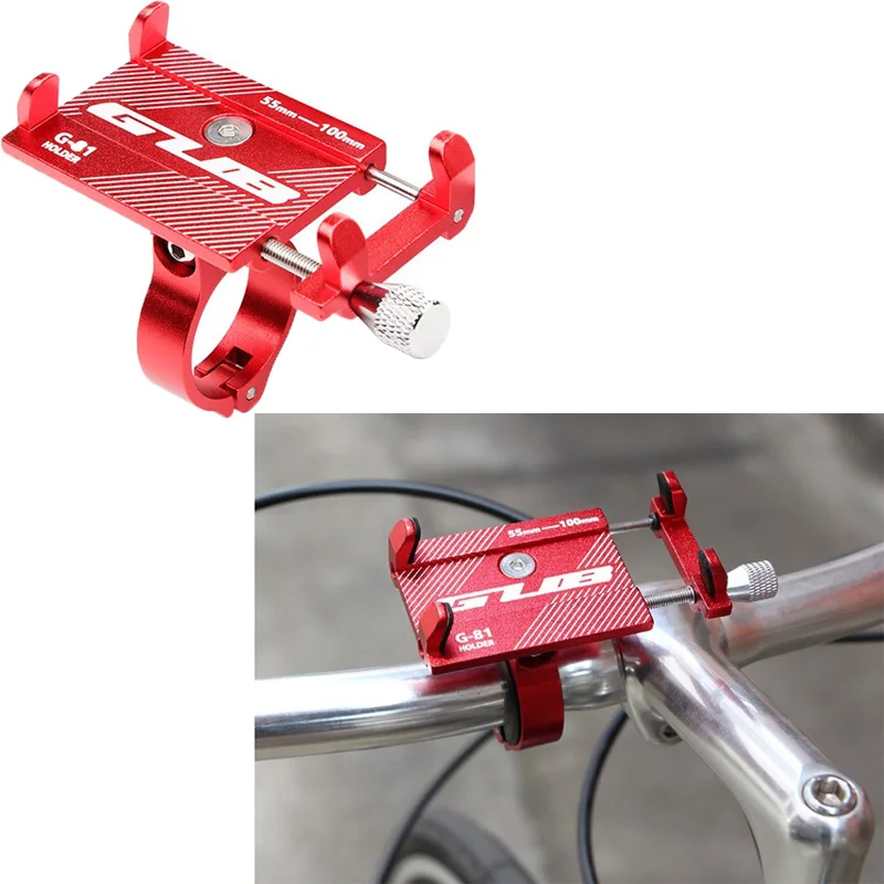 Держатель сотового телефона для велосипеда из алюминиевого сплава крепление на