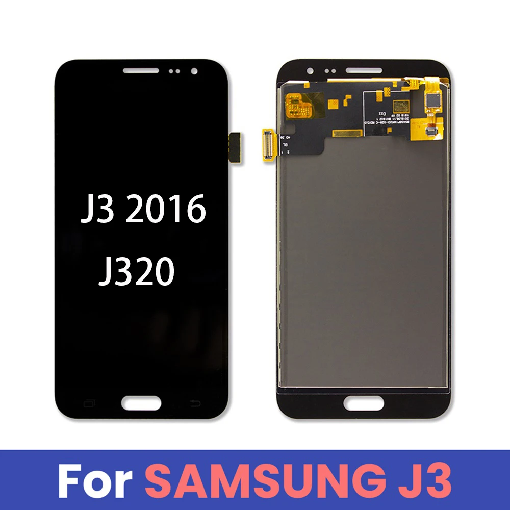 Мобильный телефон ЖК s Замена для samsung Galaxy J3 2016 J320 дисплей сенсорный экран J320F J320FN