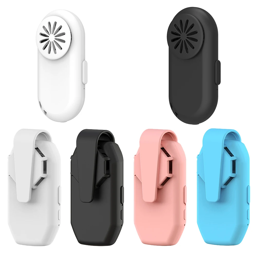 

NEW Reusable Portable Fan For Face Mask Clip-On Air Filter USB Rechargeable Exhaust Mini Fans Personal Wearable Air Purifiers
