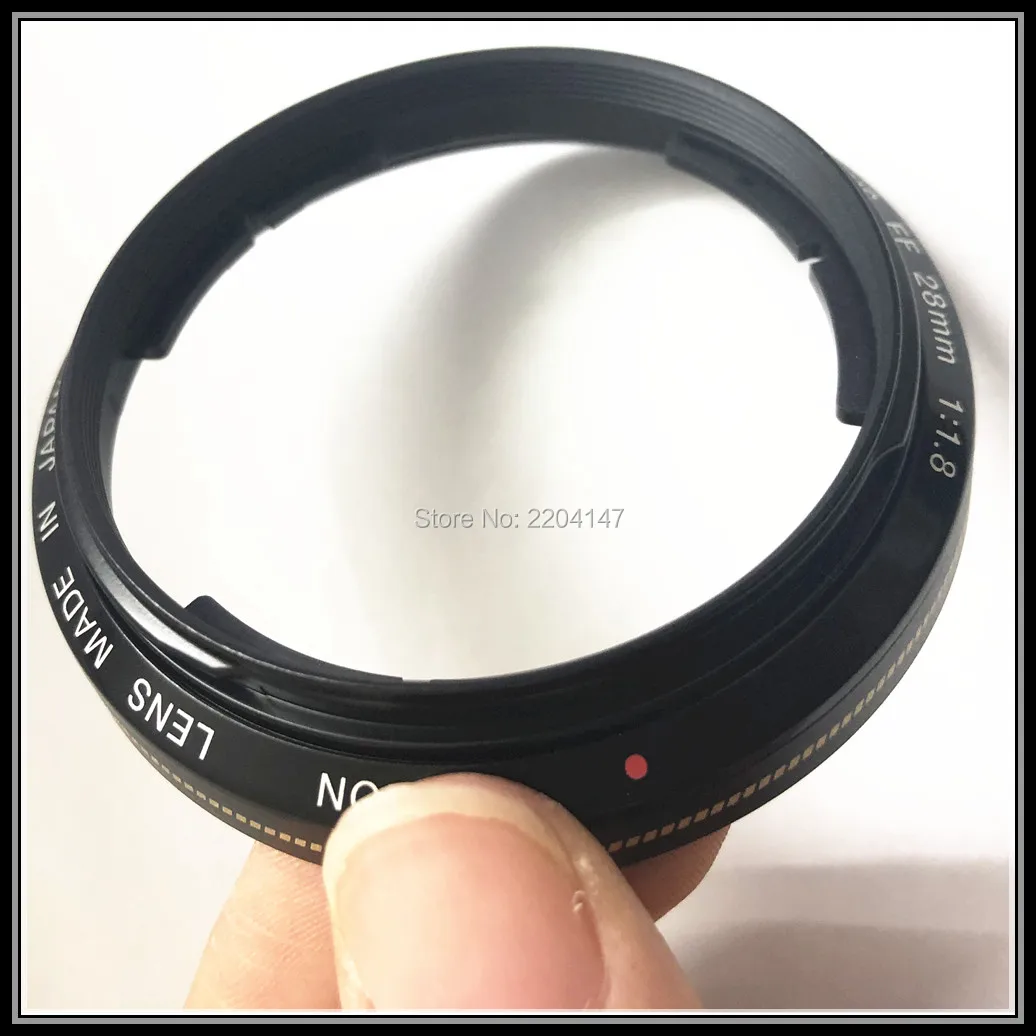 

Новая Оригинальная запасная часть для Canon EF 28 мм F/1,8 USM объектив Переднее кольцо в сборе