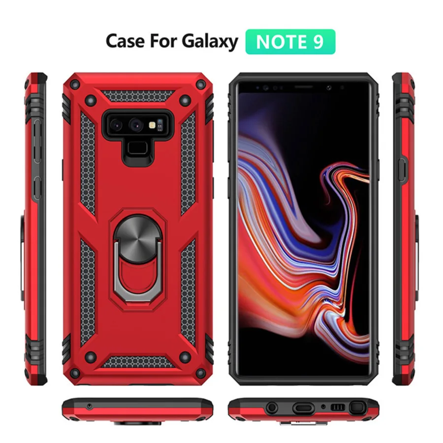 Чехол для Samsung Note10 10plus note8 note9 galaxy s8 s9 s10 s10e с защитой от шлака мобильный телефон