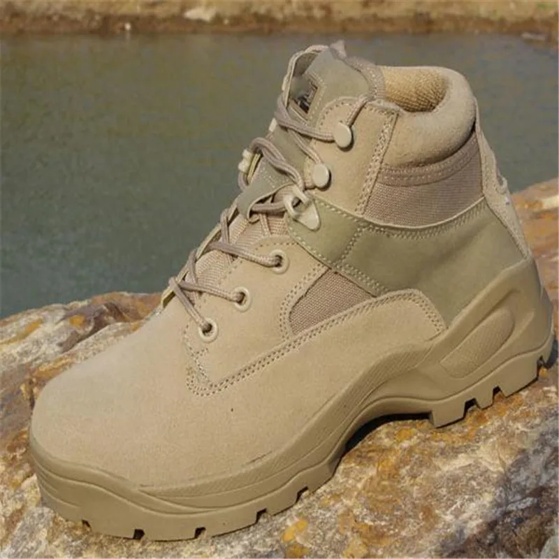 Лидер продаж Летние тактические ботинки в стиле милитари походные Черные