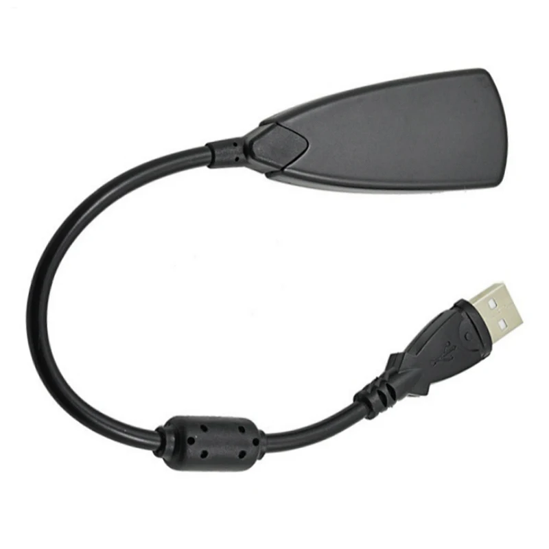 7 1 канальный USB звуковая карта Внешний 3D o адаптер 3 5 мм сплиттер для ПК