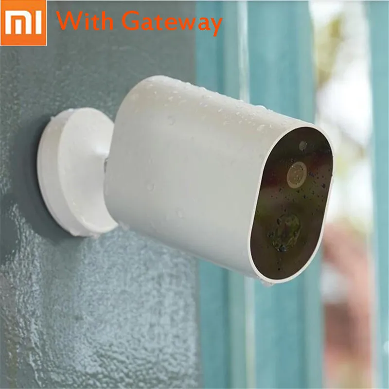 Оригинальный Xiaomi Mijia смарт камера батарея шлюз CMSXJ11A 1080P 120 градусов F2.6 AI Humanoid