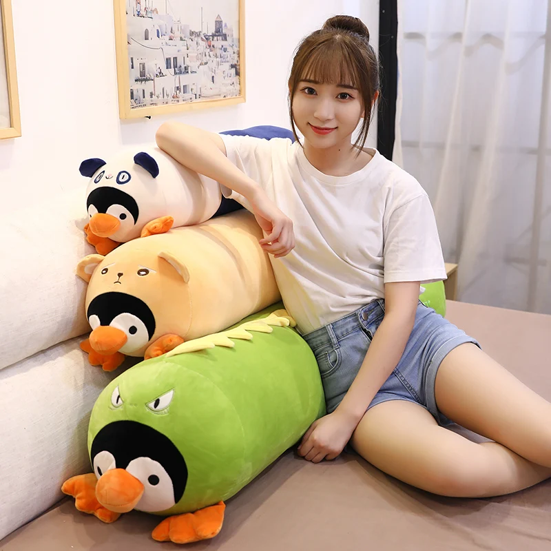 1 предмет детская одежда на рост 80 100/130 см kawaii Большой Размеры пингвин плюшевые