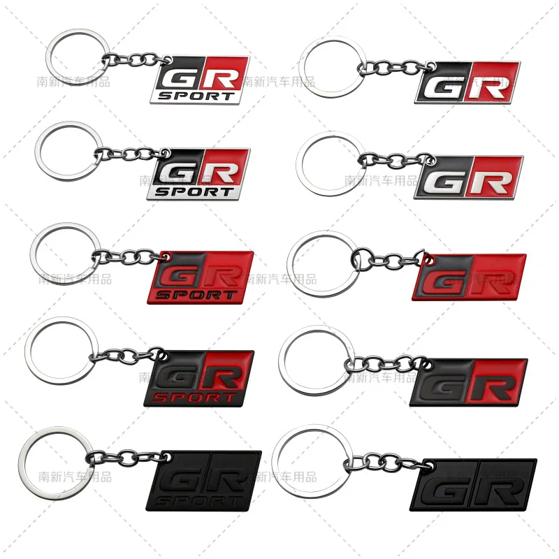 50X Автомобильный спортивный брелок GR для Toyota HV YARiS Prius Harrier Corolla Camry Tacoma Venza Tundra rav4 Auris