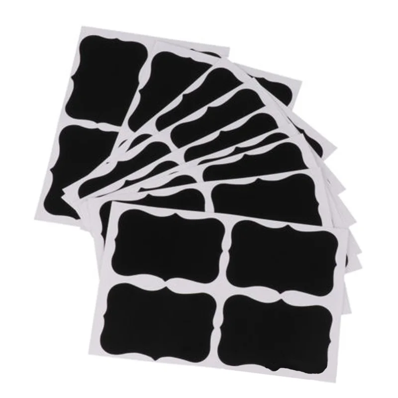 36 шт. водонепроницаемые наклейки для стеклянных бутылок домашних кухонных банок