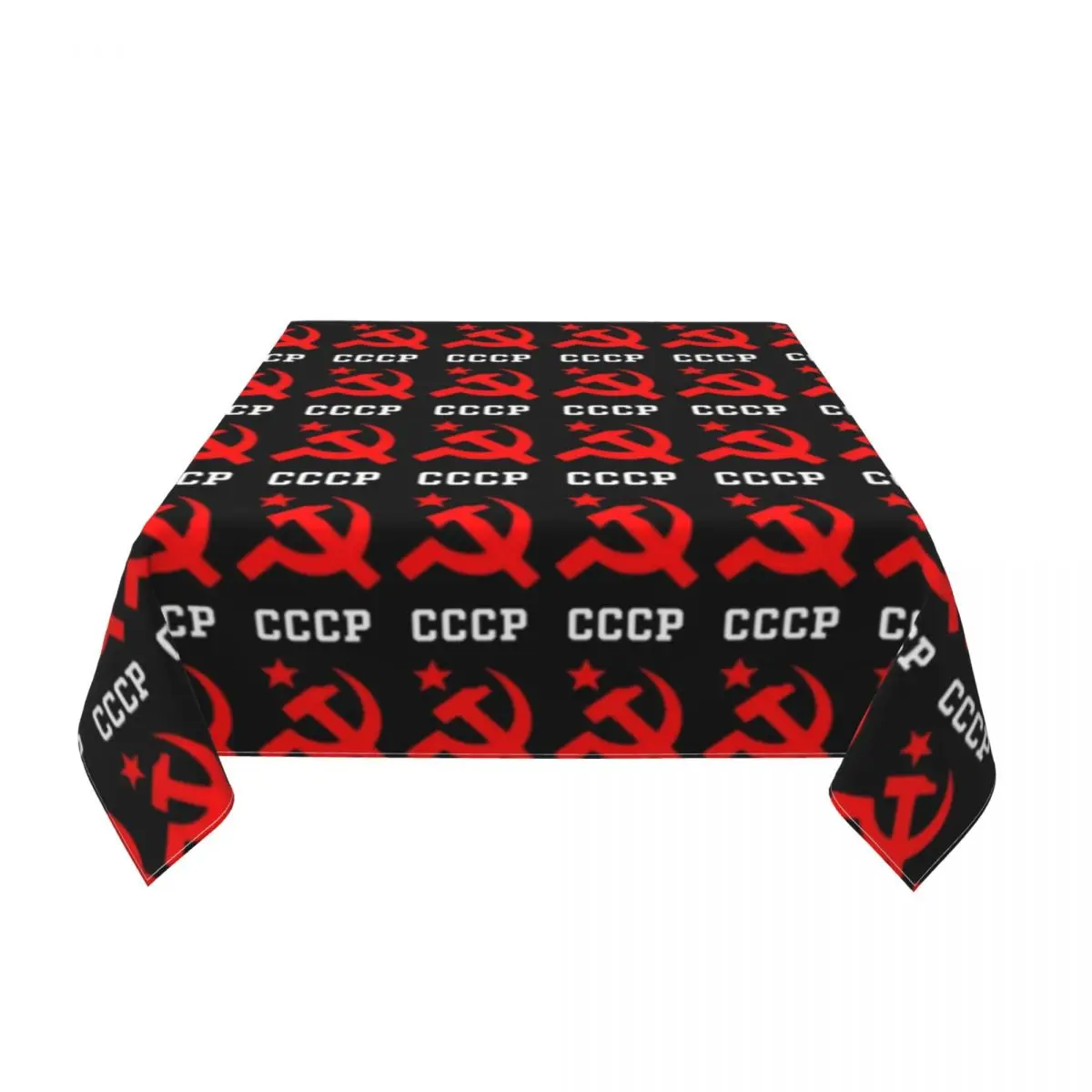 Communist Tablecloth Cheap Kawaii Table Cover Summer Custom Protection Polyester Cloth | Дом и сад