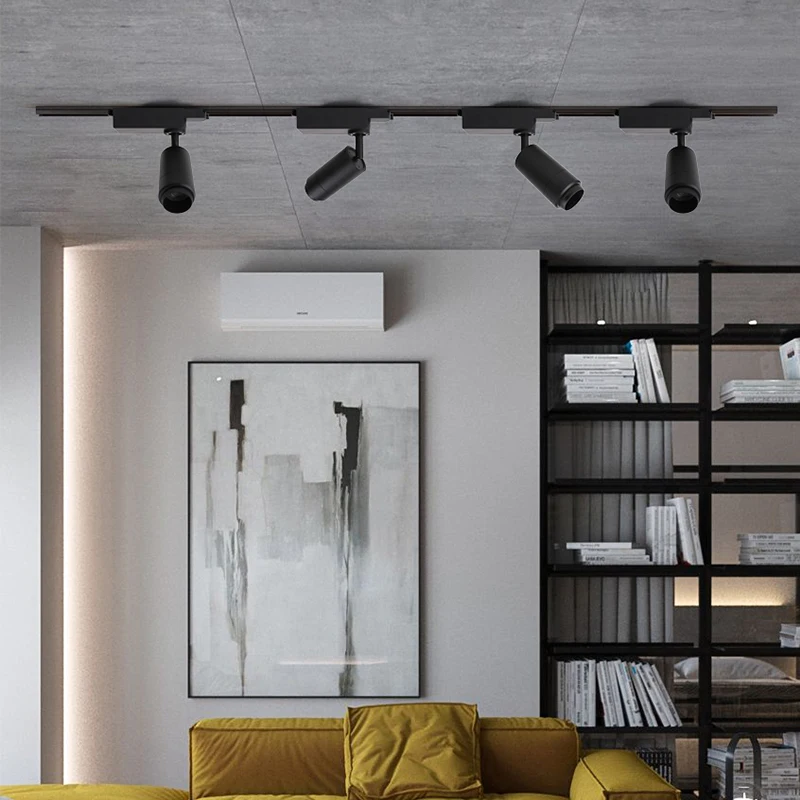 Регулируемые трековые огни с регулируемой яркостью освещение для трека угол