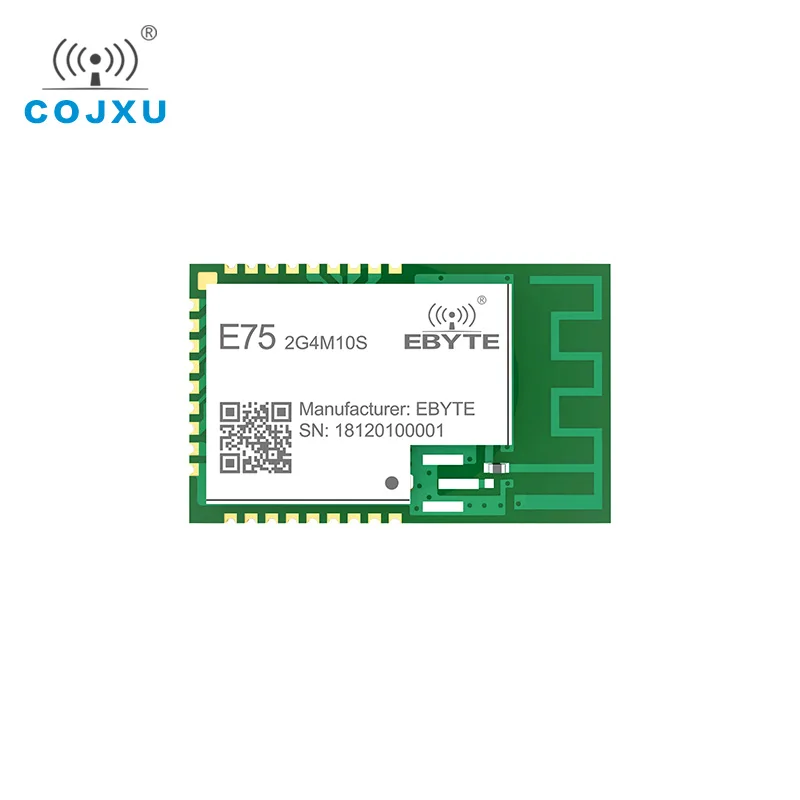 

10 pcs JN5168 2.4Ghz 10dbm 0.5 km Range 512 KB Flash 3.3V PCB SPI ZigBee Module ZigBee Module cojxu E75-2G4M10S