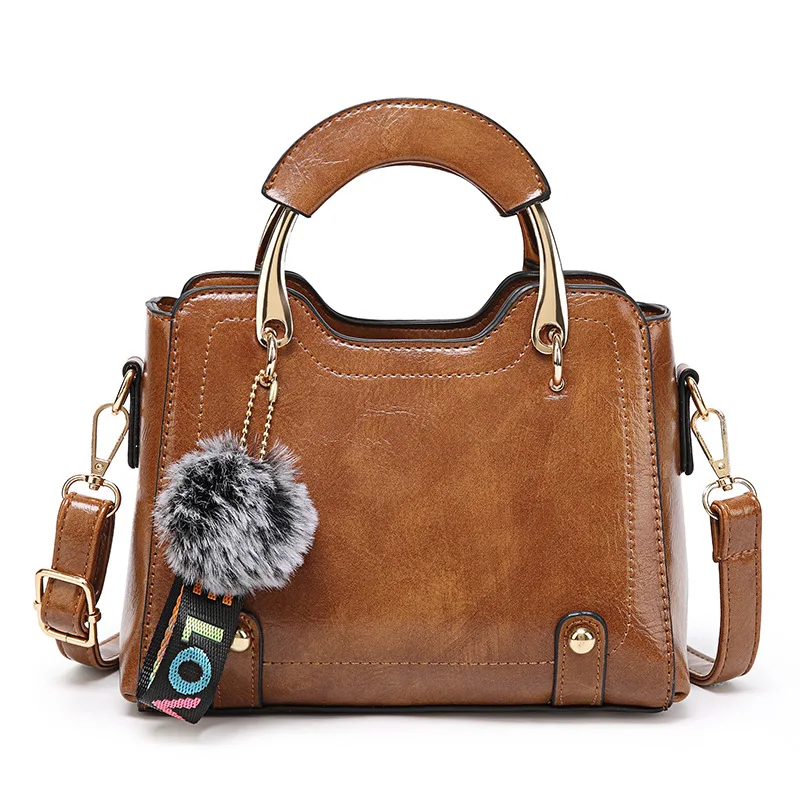 Известный фирменный дизайн Модные женские сумки из натуральной кожи диких