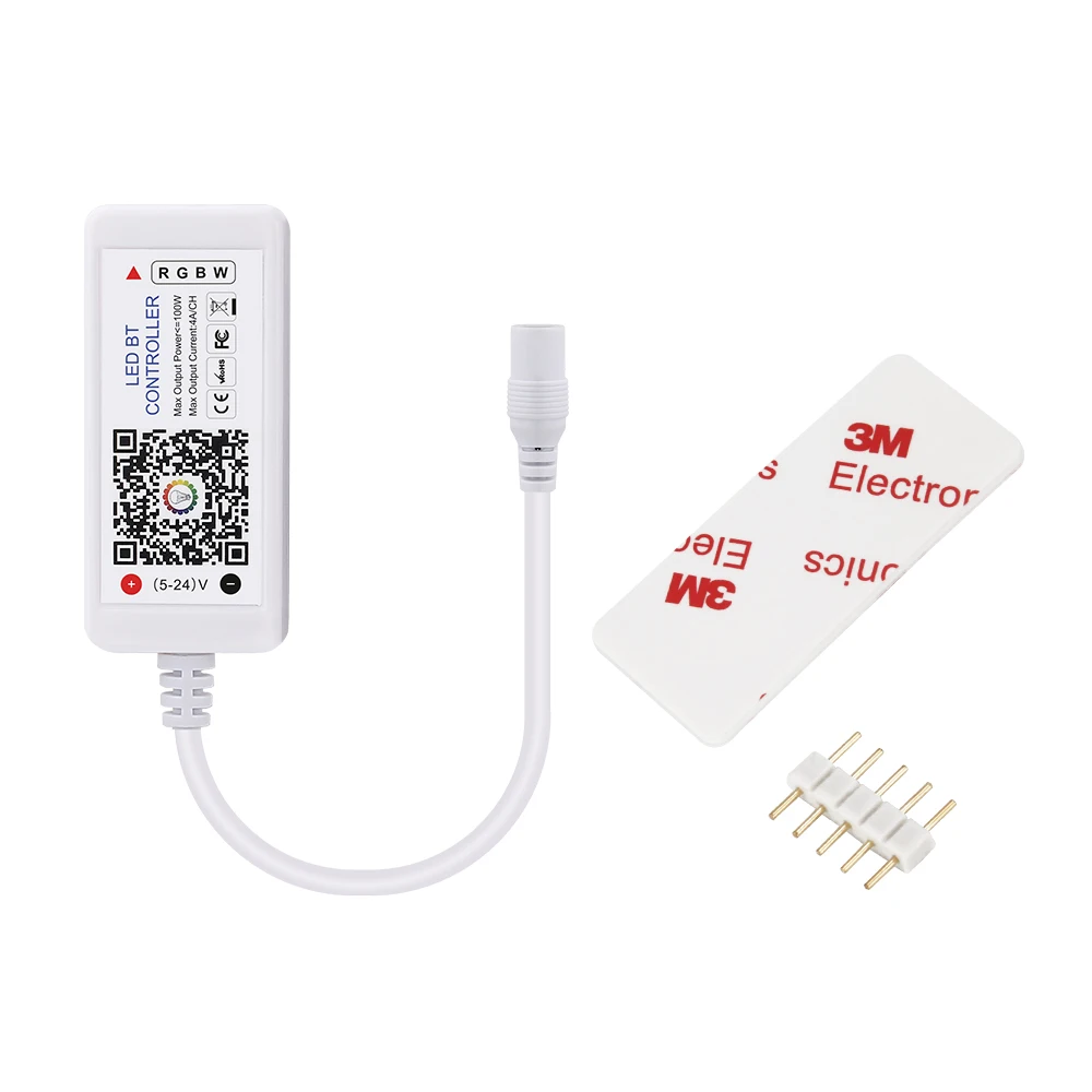 

DC5-24V светодиодный мини Bluetooth RGB / RGBW Управление; Беспроводной iOS/Android APP Управление для светодиодный полосы светильник RGB / RGBW