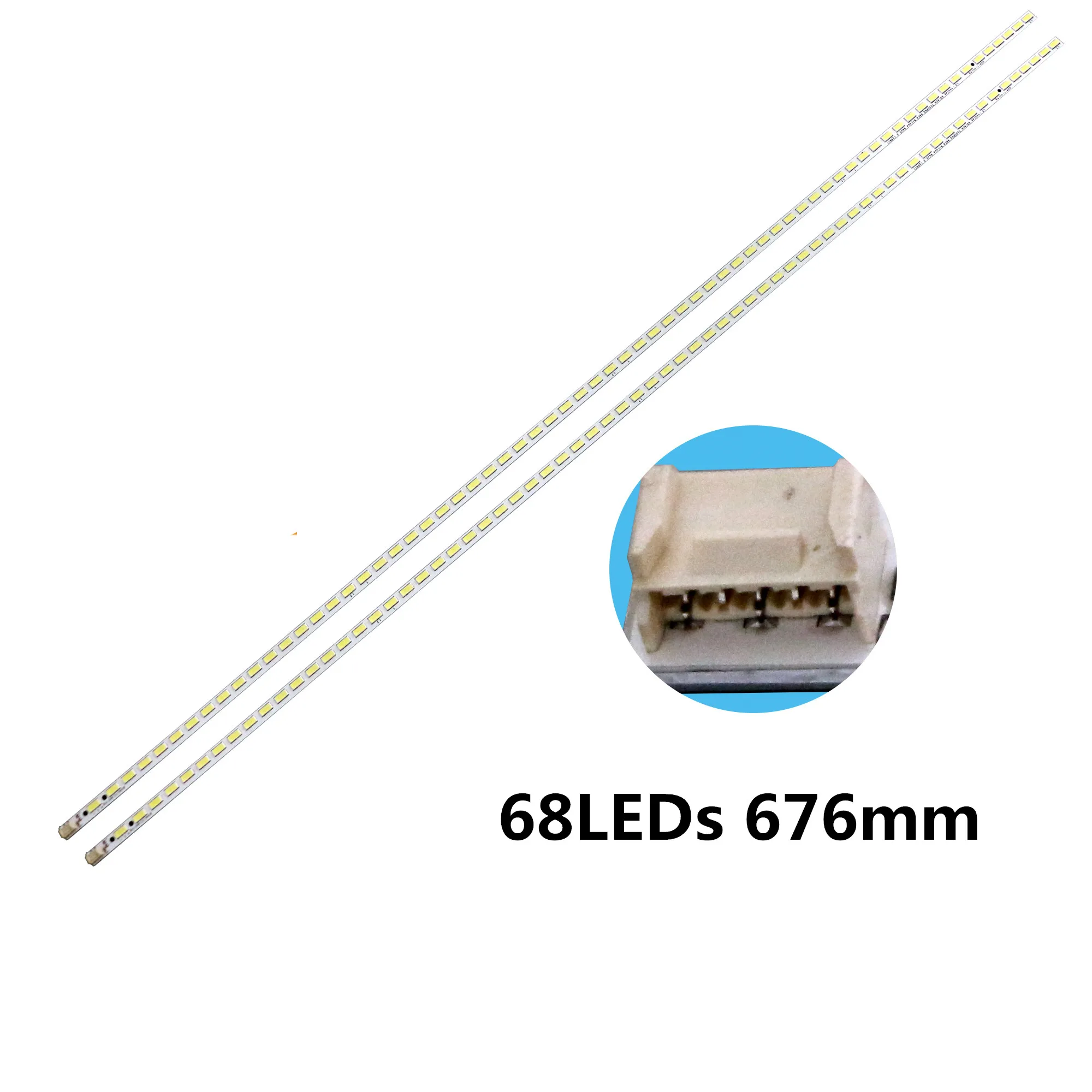 2 шт. Светодиодные ленты для 2012SSP60 68L 68R 7030 LCD 60NX550A 60NX255A KDL 60R555A|Светодиодные панели| |