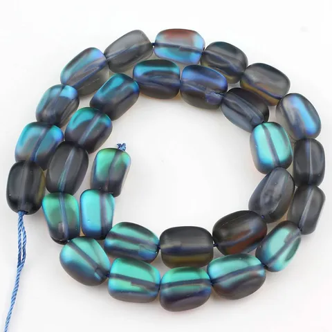 Матовый австрийский хрусталь лунный камень блестящие бусины разноцветные овальные свободные бусины для самостоятельного изготовления ювелирных изделий браслет ручной работы 15 дюймов