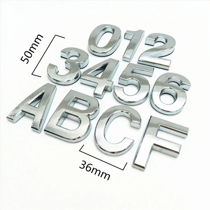 

Number Signs Door Street Mailbox Apartment Renovation Exterior House Outdoor Plaque Modern Plated House Home Decor