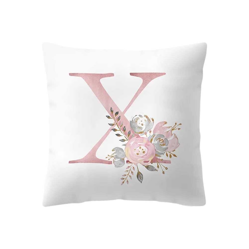 

45x45 Cm Kinder Zimmer Dekoration Brief Kissen Englisch Alphabet Pillowcases Home Decorative Pillows For Cushion Cover