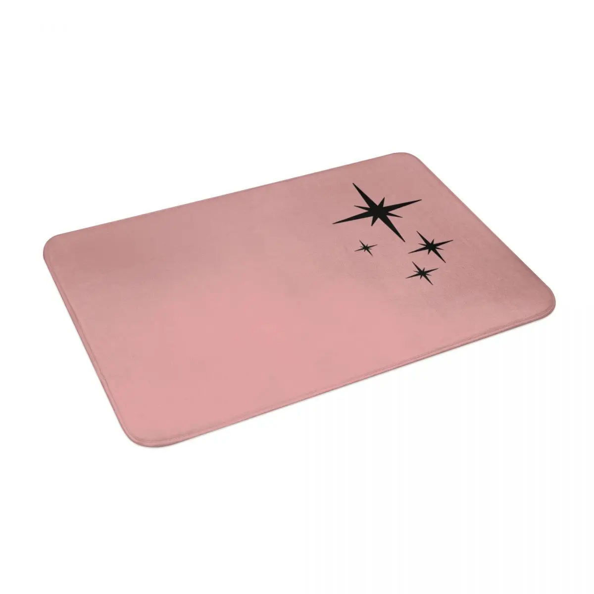 Коврик дверной из полиэстера 40 х60 дюймов нескользящий в стиле ретро | Дом и сад