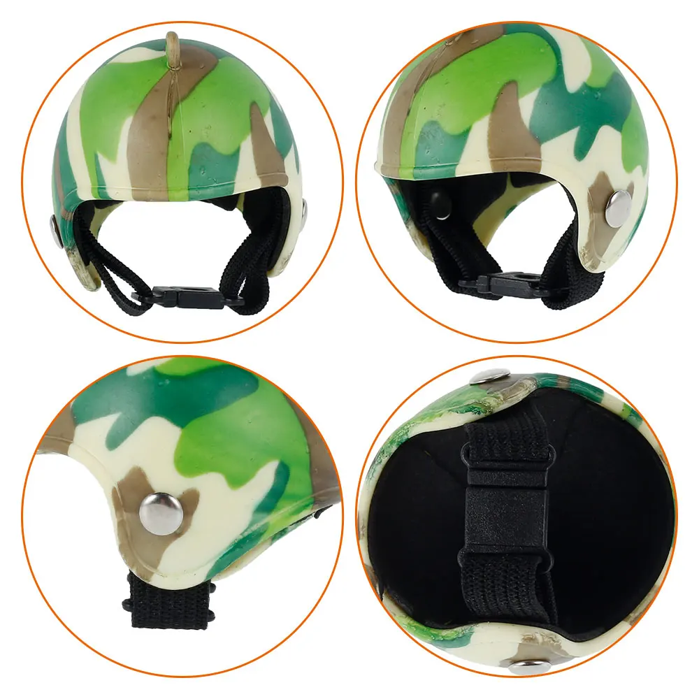 

2Pcs Chicken Helmet Cap Farm Animal Head Protective Gear Sun Rain Protection Helmet Toy Bird Hens Small Pets Supplies