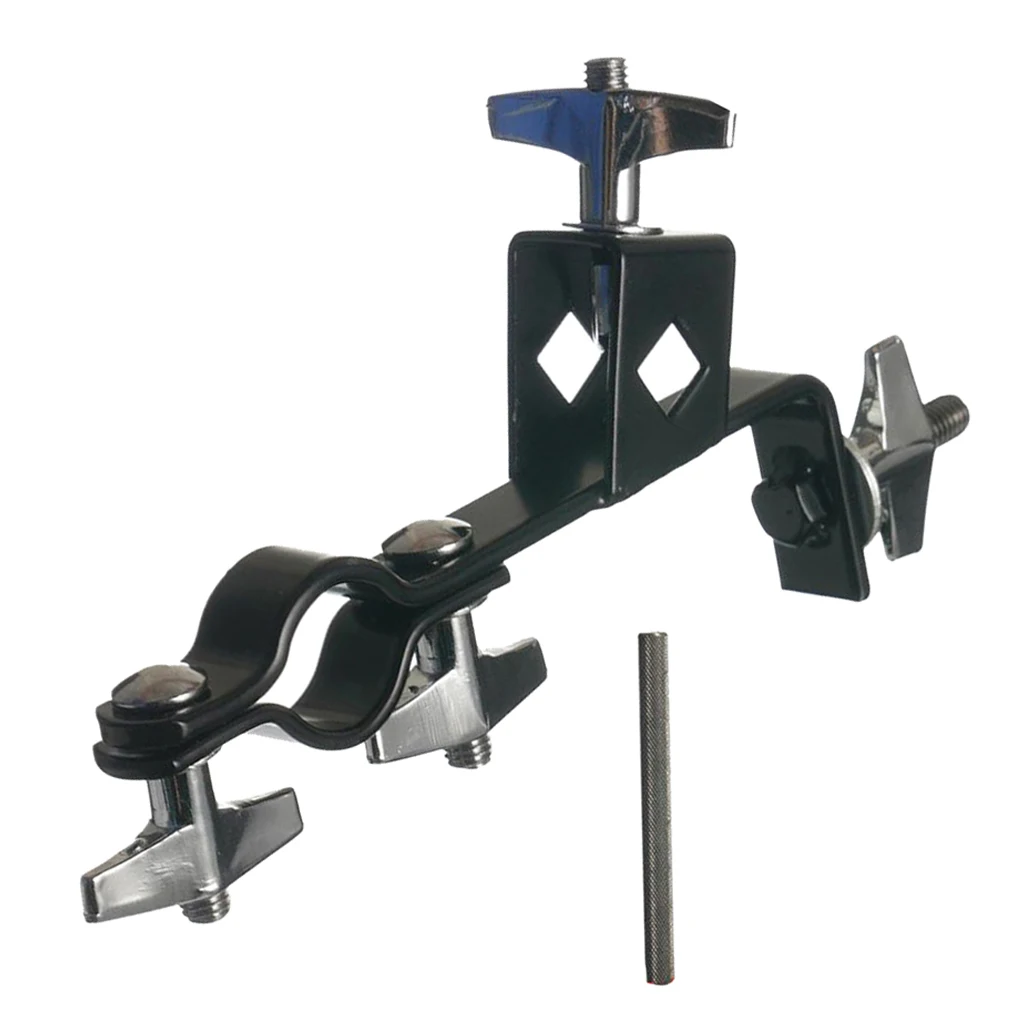 

Cowbell Accessory Drum Set Metal Universal Connecting Clamp Clip Musical Instrument Parts