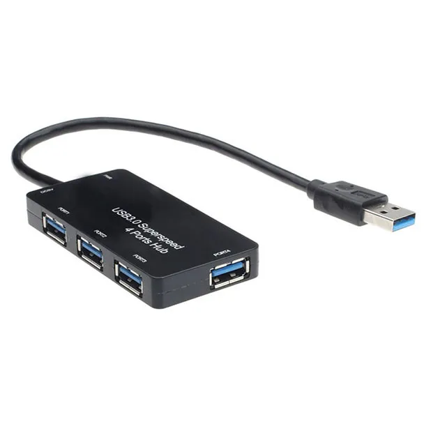Ouhaobin Usb 3 0 концентратор Скорость 4 порта USB разветвитель usb хаб адаптер Аксессуары