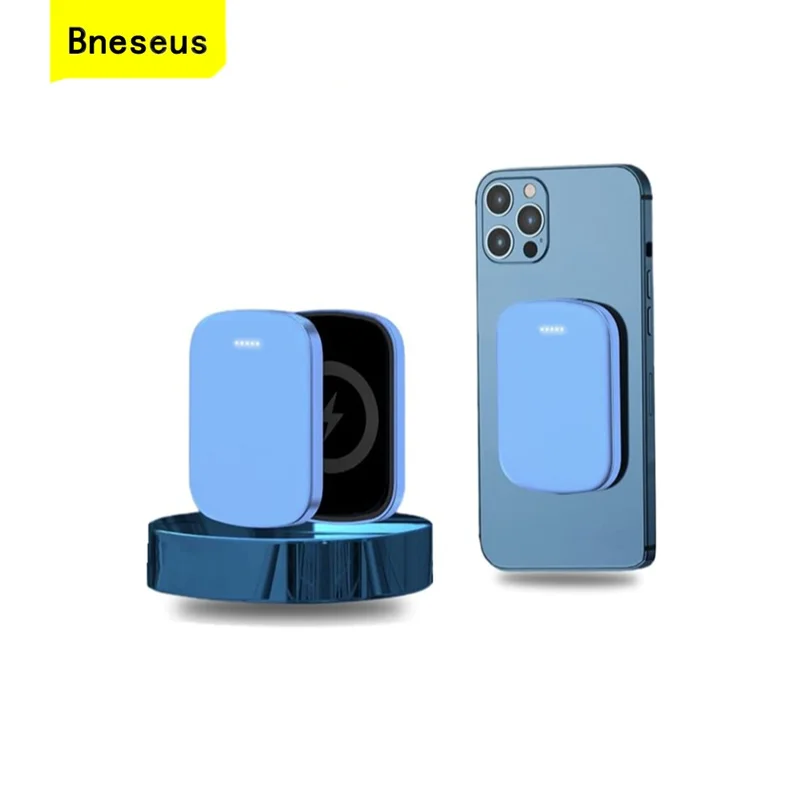 

Mini Magnetic Power Bank 10000mAh PD20W Fast Charging For Apple iPhone 13 Huawei Xiaomi 15W Wireless Charger External Battery