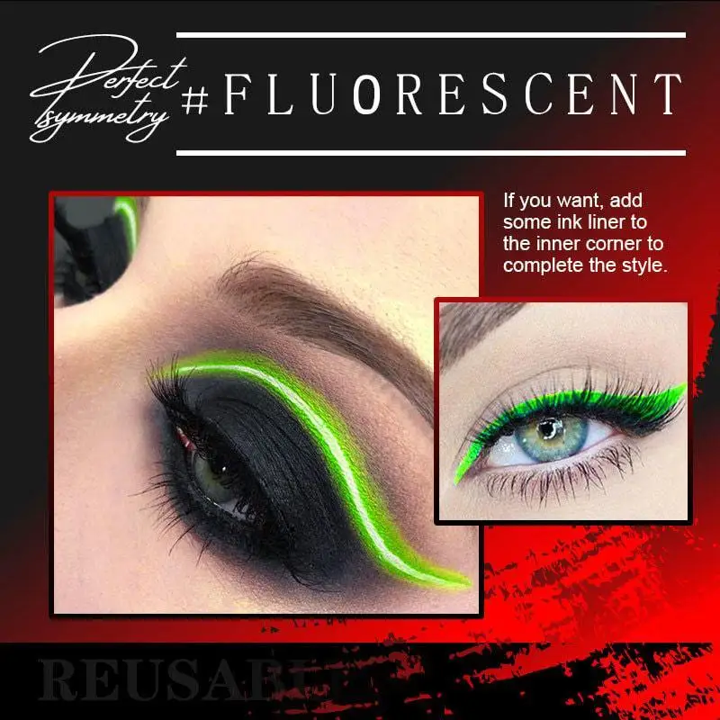 

Reusable Eyeliner Stickers Fashion Eyes Sticker Makeup Eyeliner Eyeshadow Face Sticker Eyes Makeup BlingBling Eyes Sticker