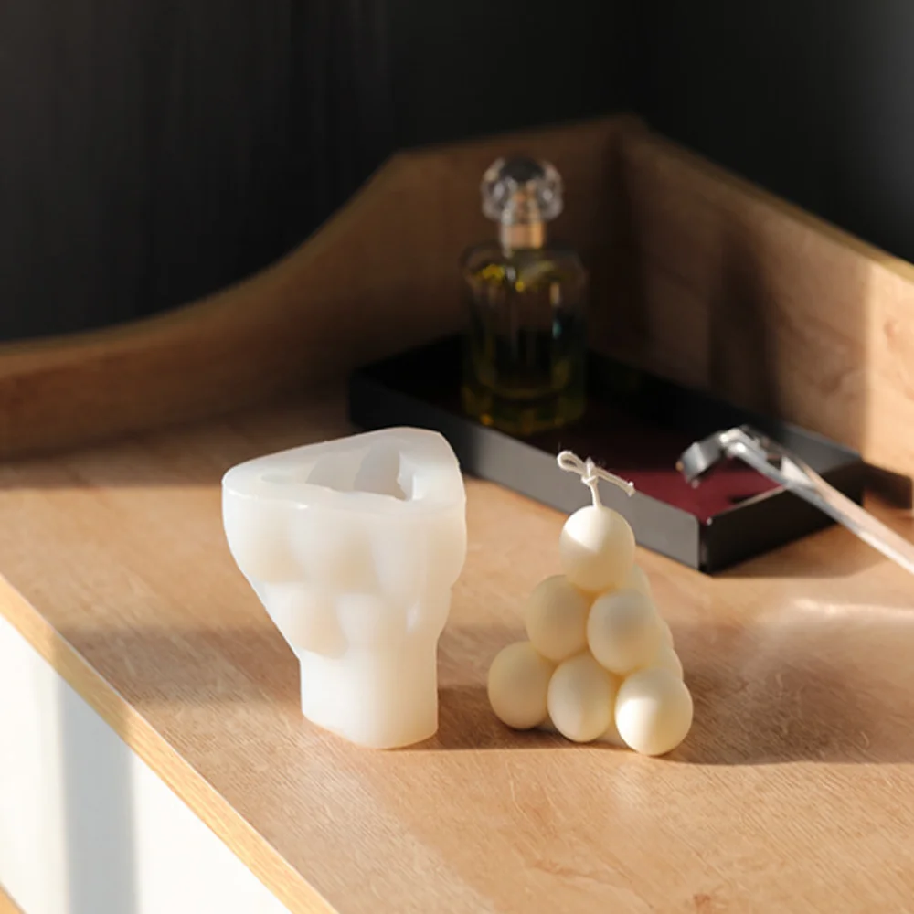 3D Ins нерегулярная силиконовая форма для свечей ароматерапии DIY Смола ручной